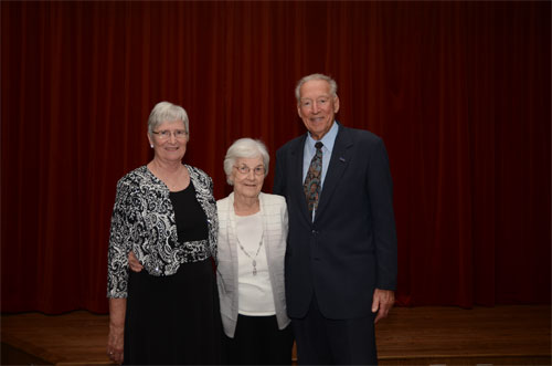 Photo of Dianne, Bob, and Dianne's mom